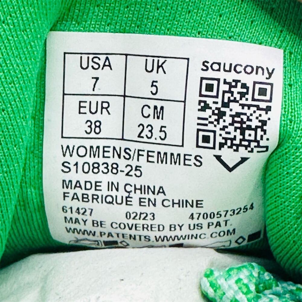 Saucony Peregrine 13 Trail Running Shoes Spring Canopy | Women’s Size 7 US | New - Picture 8 of 9